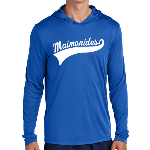 Sport-Tek® Posi-UV® Pro Long Sleeve Hoodie - Printed Logo Thumbnail