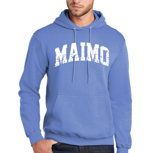 Port & Co Core Fleece Pullover Hooded Sweatshirt - Printed Logo Thumbnail