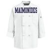 Eight Knot Button Chef Coat with Thermometer Pocket Thumbnail