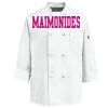 Eight Knot Button Chef Coat with Thermometer Pocket Thumbnail