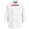 Eight Knot Button Chef Coat with Thermometer Pocket Thumbnail