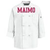 Eight Knot Button Chef Coat with Thermometer Pocket Thumbnail