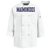 Eight Knot Button Chef Coat with Thermometer Pocket Thumbnail
