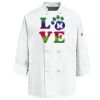 Eight Knot Button Chef Coat with Thermometer Pocket Thumbnail