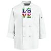 Eight Knot Button Chef Coat with Thermometer Pocket Thumbnail