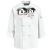 Eight Knot Button Chef Coat with Thermometer Pocket Thumbnail
