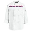 Eight Knot Button Chef Coat with Thermometer Pocket Thumbnail