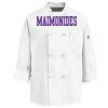 Eight Knot Button Chef Coat with Thermometer Pocket Thumbnail