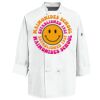 Eight Knot Button Chef Coat with Thermometer Pocket Thumbnail