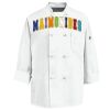 Eight Knot Button Chef Coat with Thermometer Pocket Thumbnail