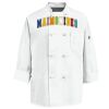 Eight Knot Button Chef Coat with Thermometer Pocket Thumbnail