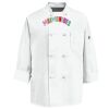 Eight Knot Button Chef Coat with Thermometer Pocket Thumbnail