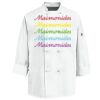 Eight Knot Button Chef Coat with Thermometer Pocket Thumbnail