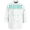 Eight Knot Button Chef Coat with Thermometer Pocket Thumbnail