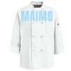 Eight Knot Button Chef Coat with Thermometer Pocket Thumbnail