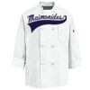 Eight Knot Button Chef Coat with Thermometer Pocket Thumbnail