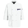 Button Chef Coat with Thermometer Pocket Thumbnail