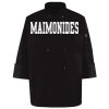 Ten Pearl Button Black Chef Coat Thumbnail