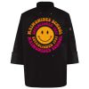 Ten Pearl Button Black Chef Coat Thumbnail